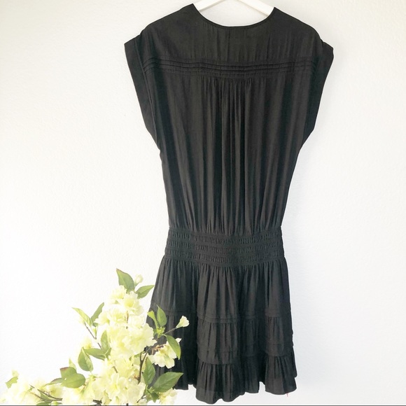 NWT Ramy Brook Black Mini Dress sz S - Picture 2 of 7